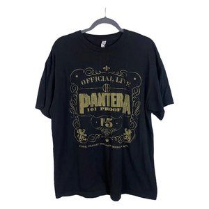 PANTERA T Shirt Size XL 101 Proof Crew Official Live Reprint Alstyle Heavyweight